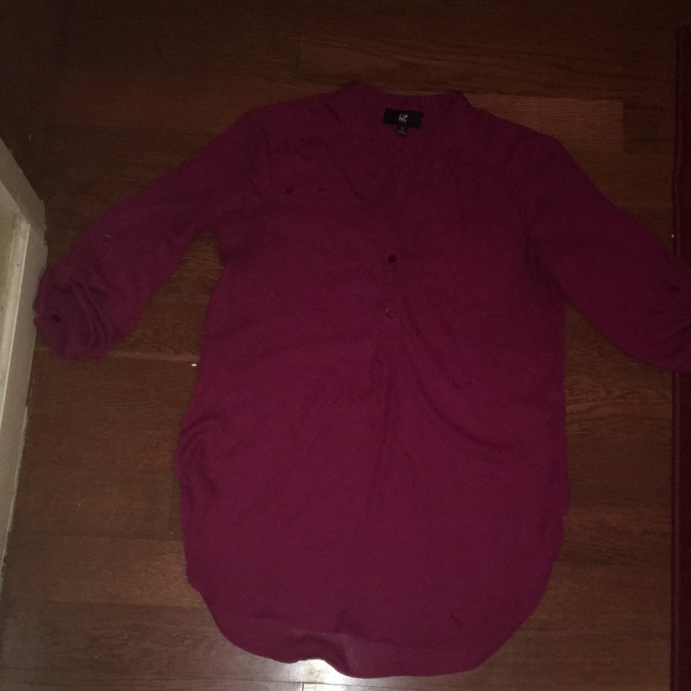 Red blouse